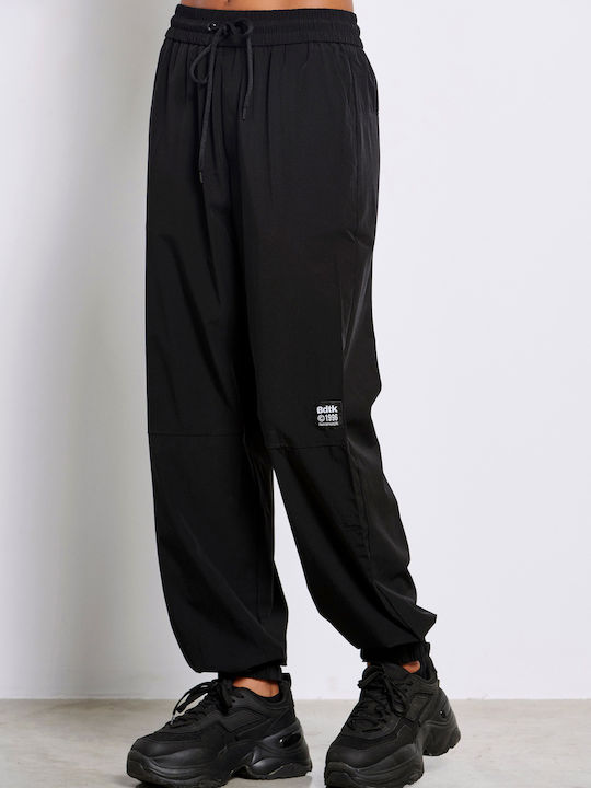 Sweatpants with Elastic Black