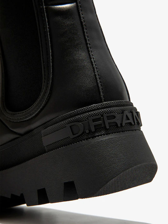 Stiefeletten Damen Schwarz