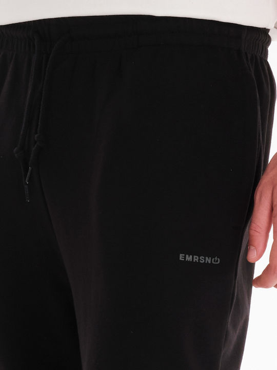 Sweatpants with Elastic Black