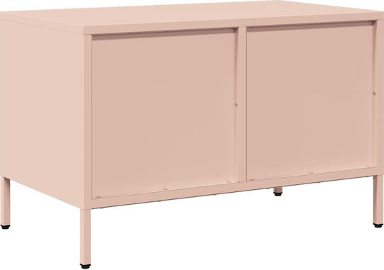 Έπιπλο Τηλεόρασης Μεταλλικό Ροζ Μ68xΠ39xΥ43.5cm