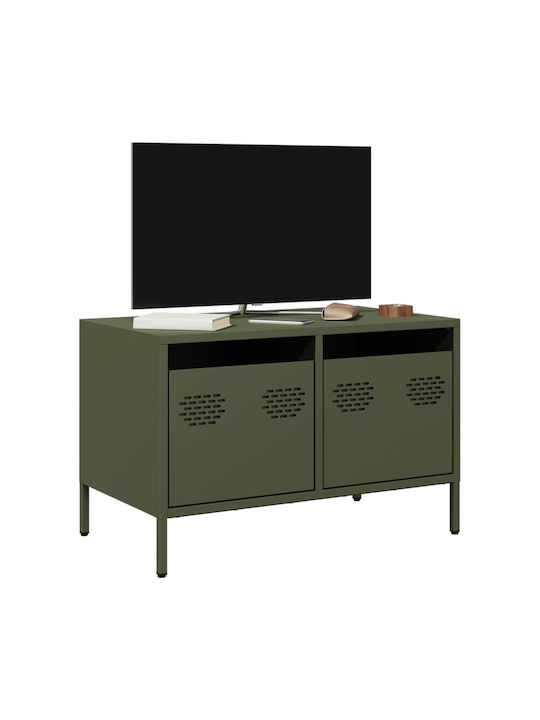Έπιπλο Τηλεόρασης Μεταλλικό Λαδί Μ68xΠ39xΥ43.5cm