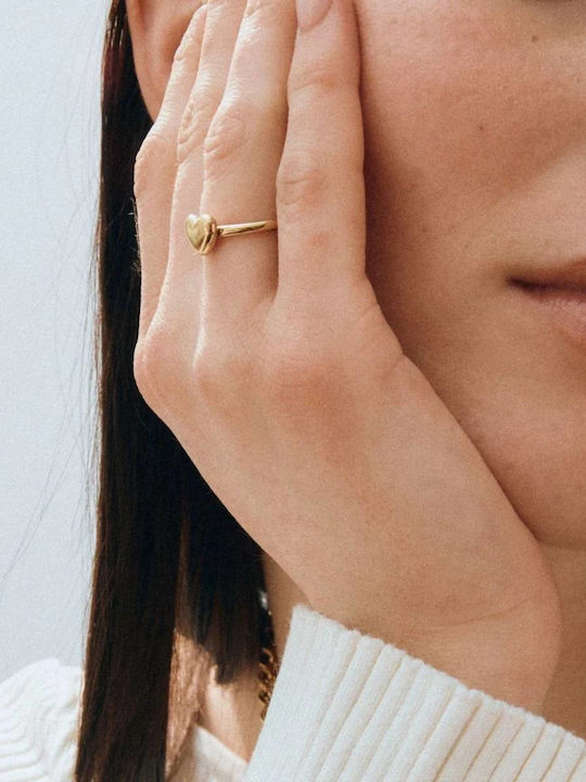 Edblad Ring made of Steel Gold Plated
