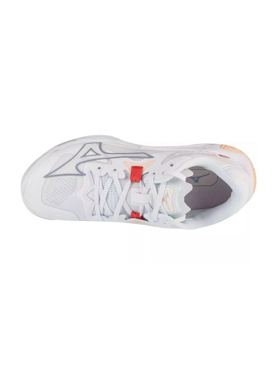 Wave Lightning Z8 Sport Shoes Volleyball White