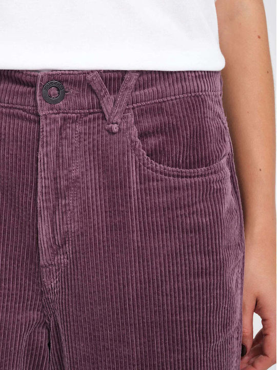 Weellow Γυναικείο Jean Παντελόνι σε Loose Εφαρμογή Vintage Violet