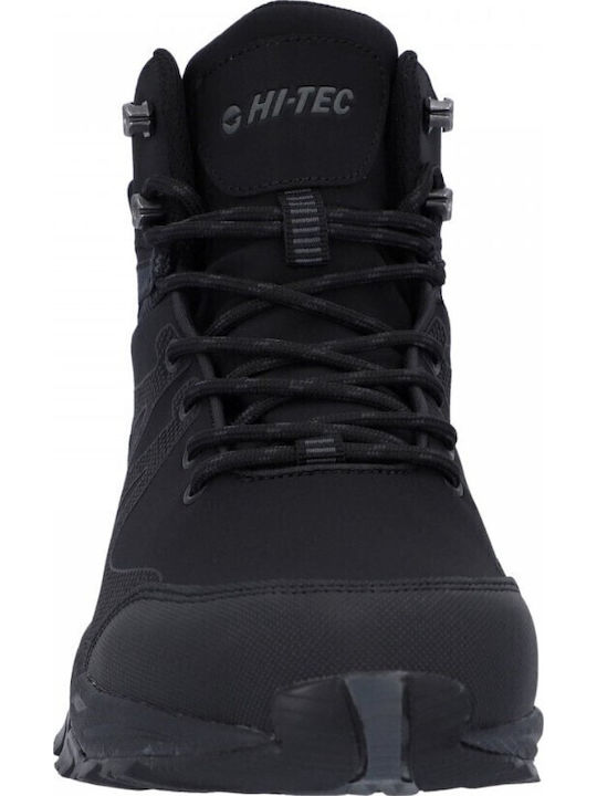 Hi-Tec Jackdaw Mid Men's Hiking Waterproof Black Boots
