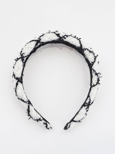 Mat Fashion Headband Hair White
