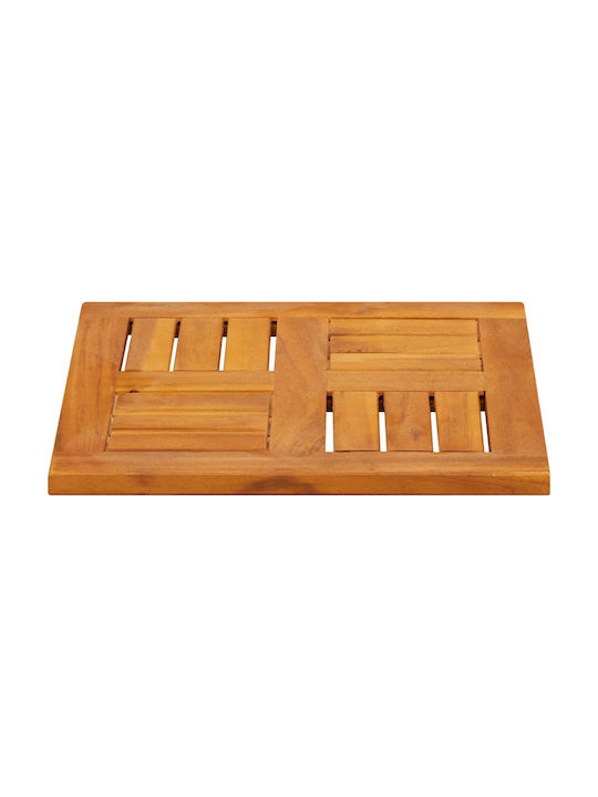 vidaXL Square Table Surface made of Solid Wood Brown 40x40x2cm 4004252 1pcs