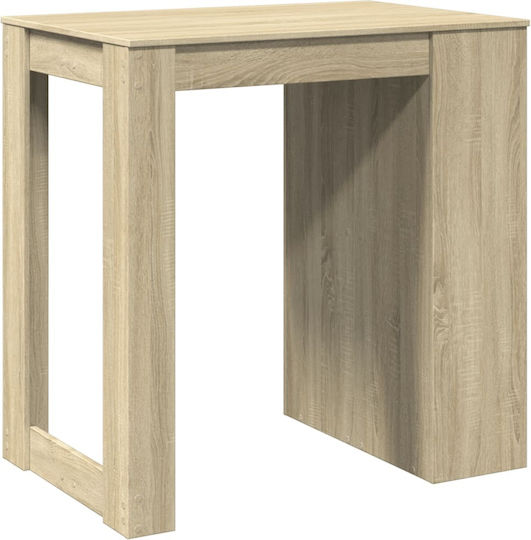 Бар Маса Дървена Сонома Дъб 102x70x103.5см