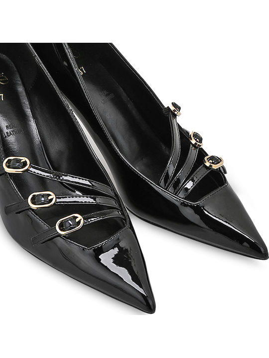 Pumps mit mittelhohem Absatz Schwarz