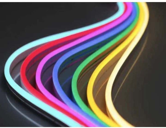 ForHome Ταινία LED 220V Ροζ Φως 1m Neon Flex