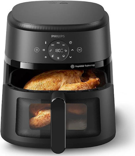 Philips Air Fryer 6.2lt Μαύρο NA230/00