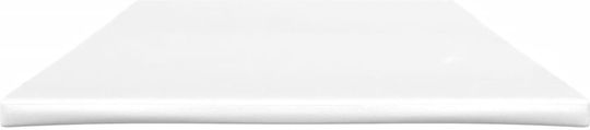 vidaXL Mattress Topper Single Foam with Removable Cover 90x210x5cm