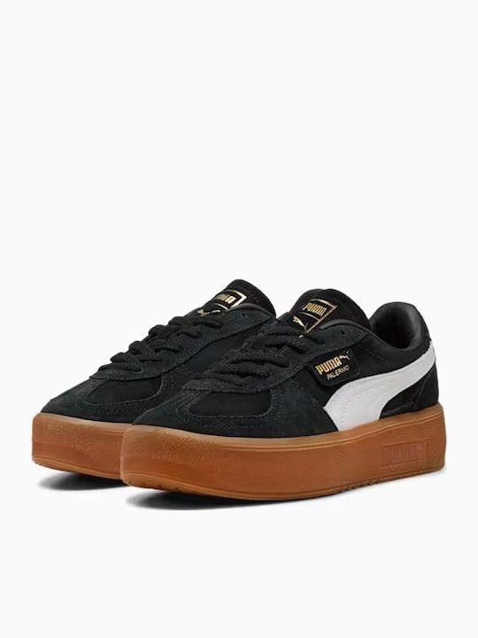 Palermo Elevata Flatforms Sneakers Black