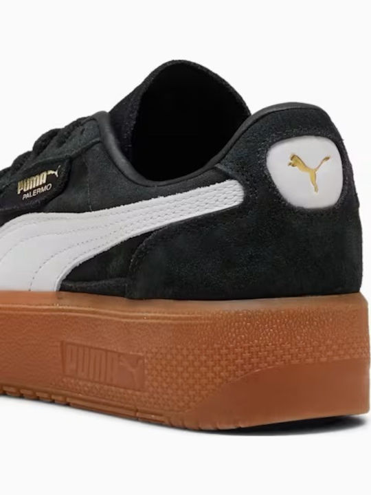 Palermo Elevata Flatforms Sneakers Black