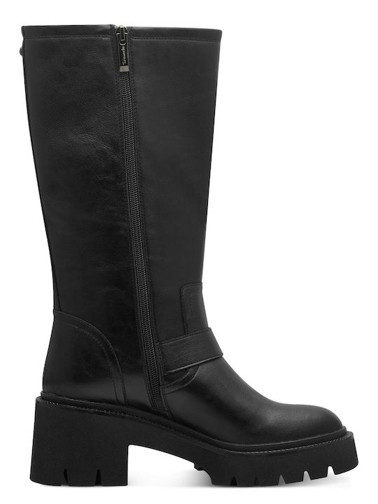 Tamaris Women's Boots with Medium Heel Black