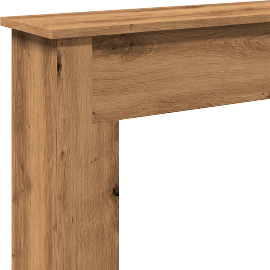 vidaXL Ξύλινη Πρόσοψη Τζακιού 75x87.5cm