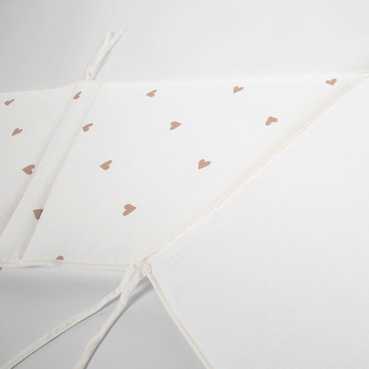 Childhome Paturi Clasică Intern Hearts 35x170cm