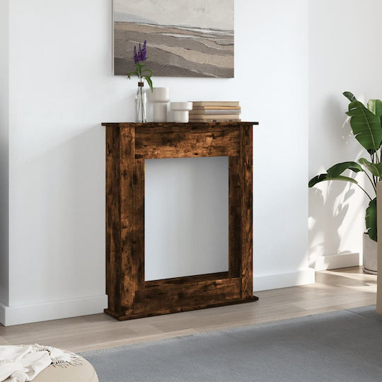 vidaXL Ξύλινη Πρόσοψη Τζακιού 75x87.5cm