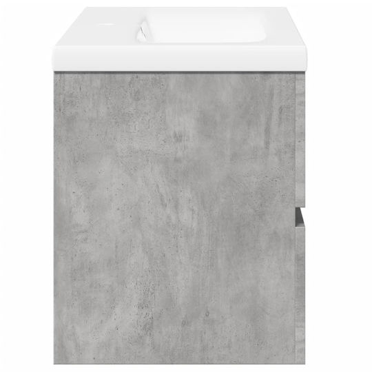 vidaXL Blat cu Lavoar L80xW45xH38.5cm Gri