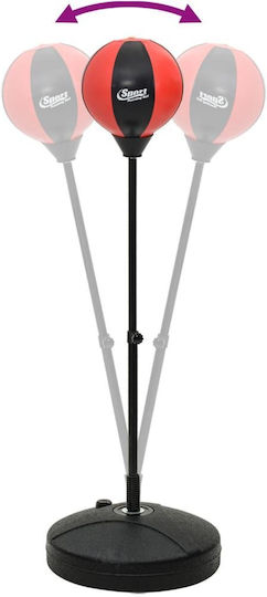 vidaXL Leather Speed Punching Bag Multicolour