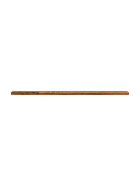 Ράφια Τοίχου Καφέ (4τμχ) 60x20x1.5εκ.