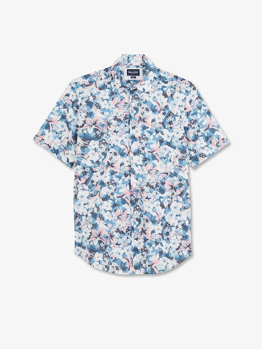 Eden Park Herren Shirt Schaltflächen Blue