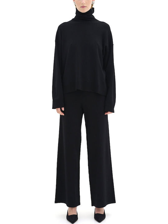 Women's Sweater Turtleneck Black