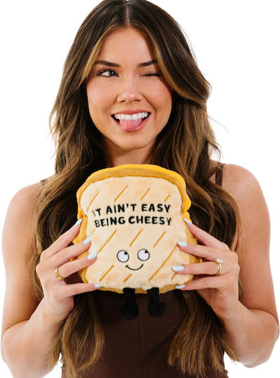 Punchkins Plüsch Geröstetes Sandwich "it Ain't Easy Being Cheesy" 18 cm