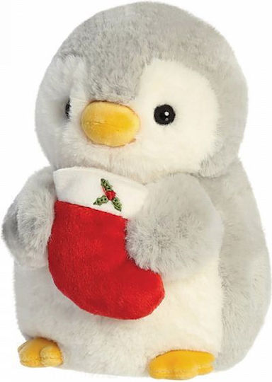 Pom Pom Plush Penguin Doll 20cm Sock