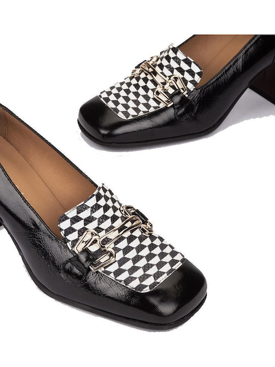 Leder Pumps VENICE NEGRO