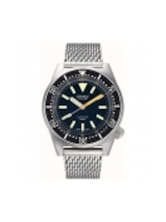 Squale Watch Automatic with Silver Metal Bracelet