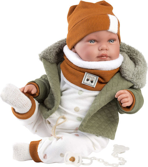 Llorens Juan Baby-Puppe Neugeborenes Junge 44 cm