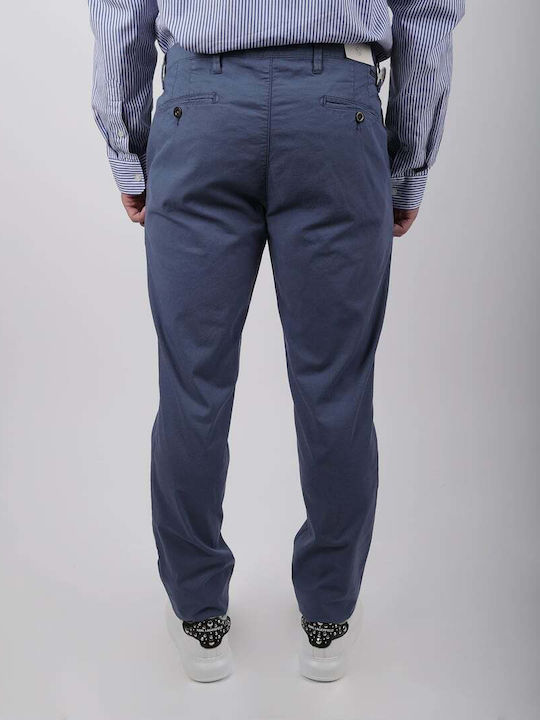 Trousers Chino in Slim Fit Blue