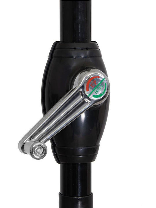 Umbrelă Rotundă Metalică Roșie Φ2.5m