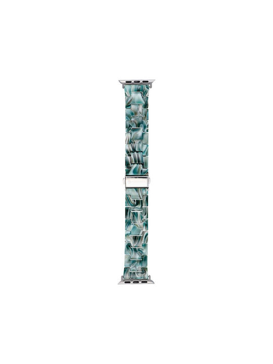 Forcell F-design Λουράκι Ανοξείδωτο Ατσάλι Πράσινο (Apple Watch 42/44/45/49 mm)