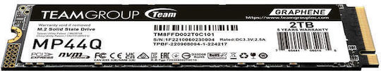 TeamGroup MP44Q SSD 2TB M.2 mit PCI Express 4.0 Schnittstelle (Kompatibel mit PlayStation 5)