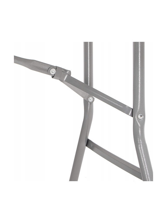 Tisch Zusammenklappbar Weiß 240x75x74cm