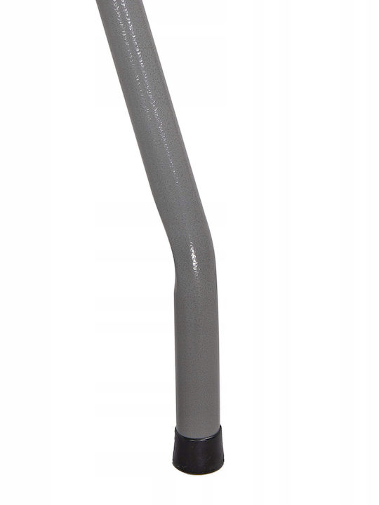 Plastic Masa pentru spații exterioare Pliabil cu schelet metalic Negru 180x75x75buc