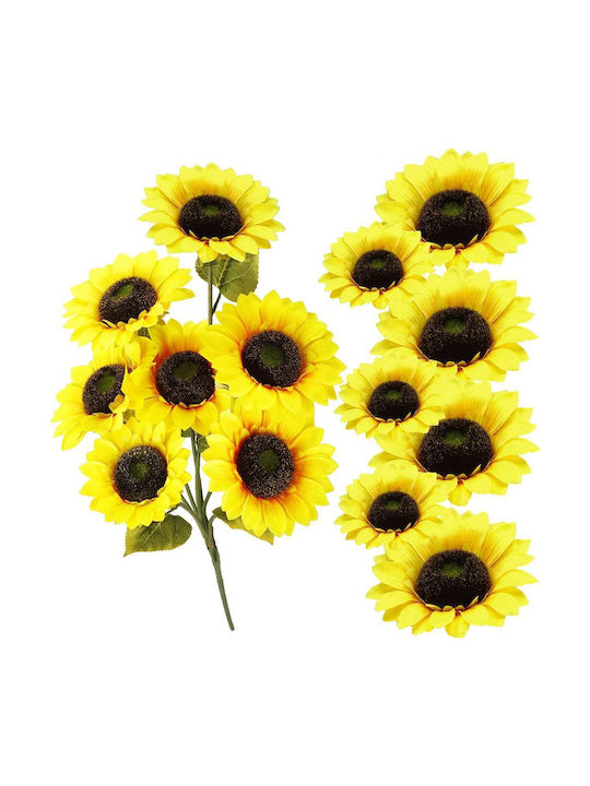 Strauß aus künstlichen Blumen Heliotropium Gelb 57cm