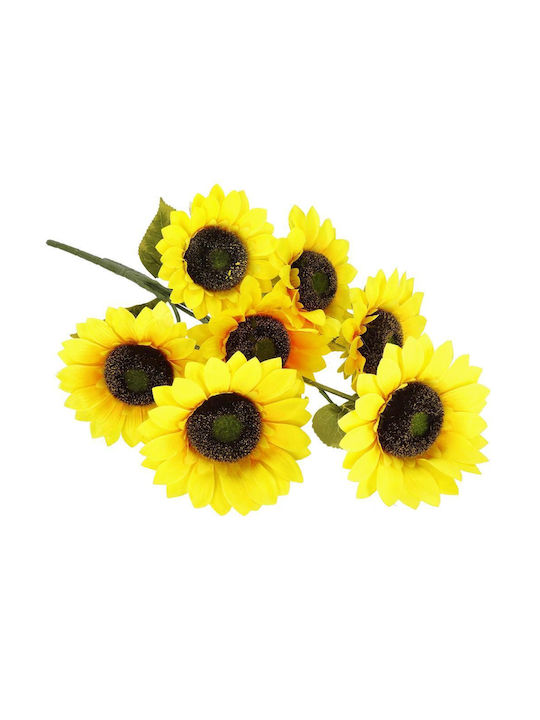 Strauß aus künstlichen Blumen Heliotropium Gelb 57cm