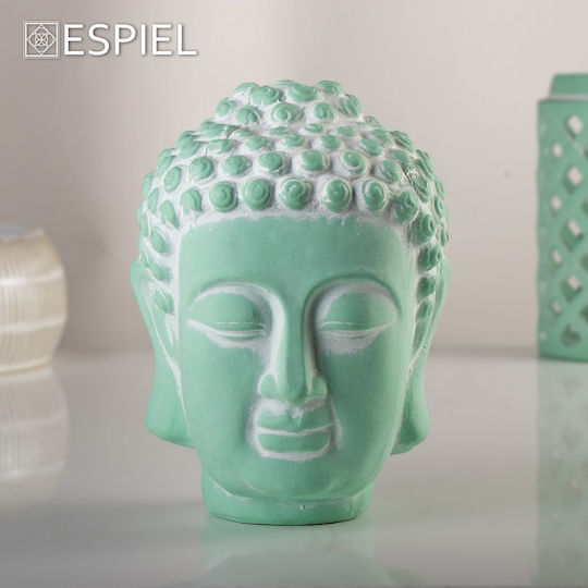Espiel Διακοσμητικοί Βούδες από Κεραμικό Υλικό 12x12x16cm 4τμχ