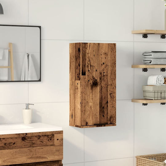 vidaXL Bathroom Cabinet L32xW20xH67cm Brown
