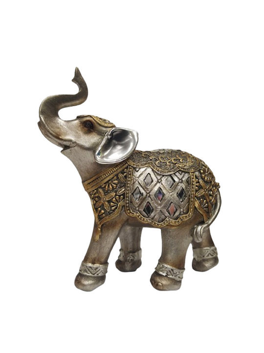 Καρβούνης Decorative Elephant Polyresin 12x13cm 1pcs