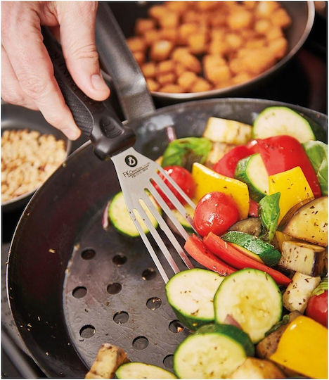 De Buyer Spatulă de bucătărie Cu găuri Inox 17cm