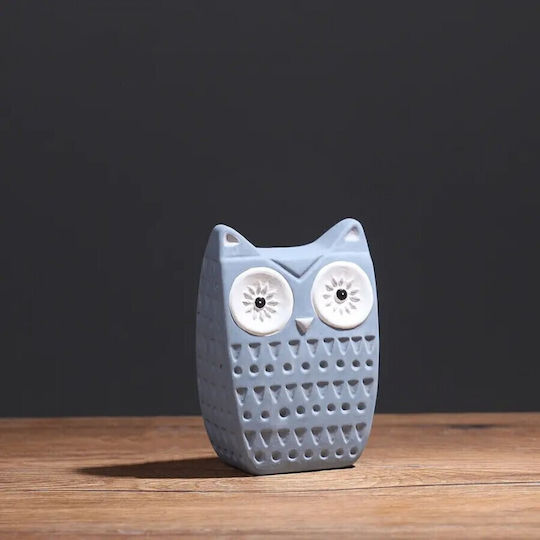 Etoile Decorativă Bufniță din Material Ceramic 10x15cm 1buc