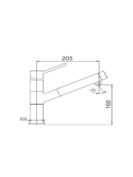 Macart Coxa 415 Πάγκου Ασημί