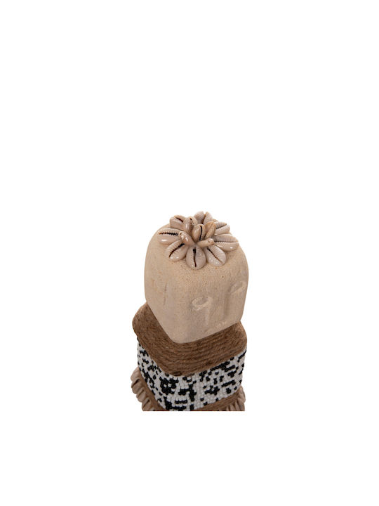 HomeMarkt Διακοσμητικό Αγαλματίδιο από Πέτρα Sumba 7x7x17cm