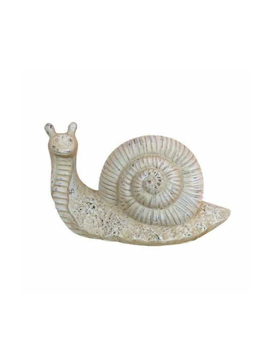 Art et Lumiere Decorative Animal made of Stone Snail 30.5x15.5x17.5cm 1pcs