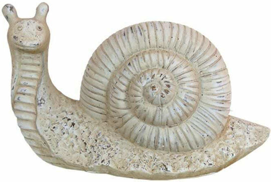 Art et Lumiere Decorative Animal made of Stone Snail 30.5x15.5x17.5cm 1pcs