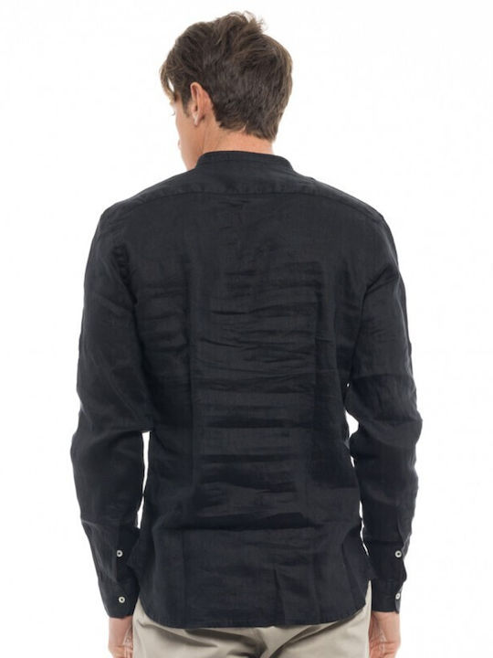 Long Sleeve Blouse Black